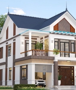 Mẫu nhà mái thái 9