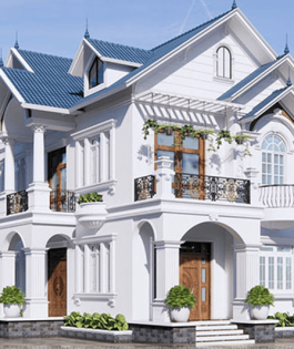 Mẫu nhà biệt thự 4