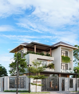 Mẫu nhà biệt thự 7