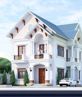 Mẫu nhà biệt thự 9