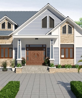 Mẫu nhà mái thái 5