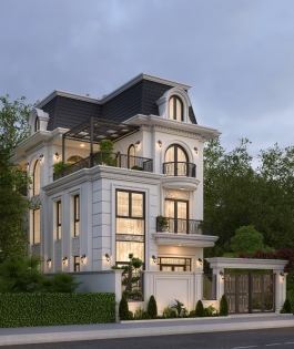 Mẫu nhà biệt thự 5