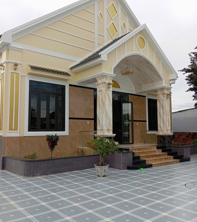 Công trình nhà mái thái