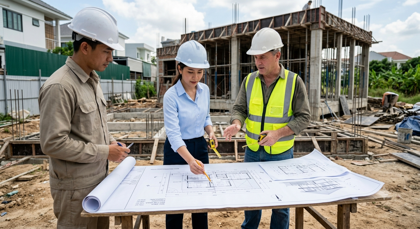 Lựa chọn tỷ lệ kiến trúc và diện tích đất